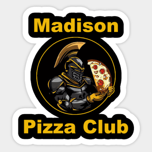 James Madison high school pizza club Brooklyn HS Sticker